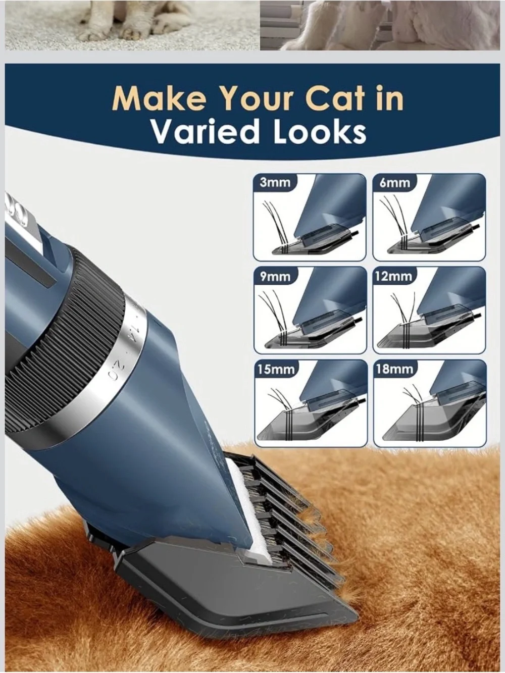 Oneisall Cat/Dog/Pet grooming kit